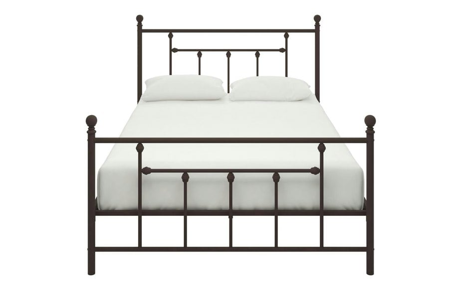 Dorel Home Manila Metal Bed Bronze Look - Double