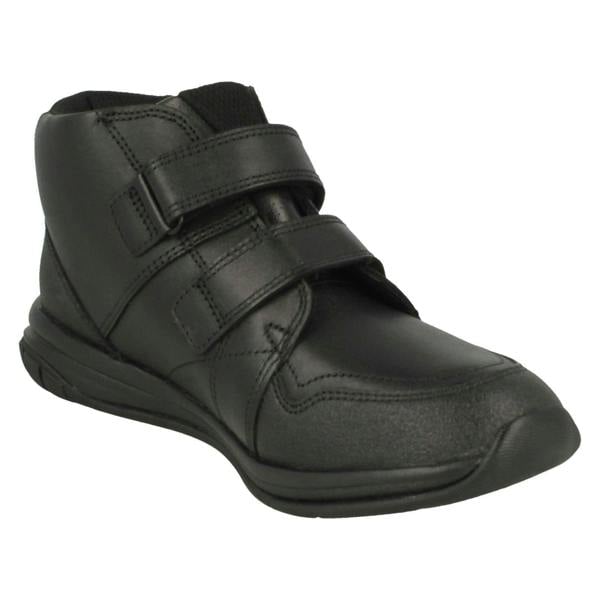 Clarks Boys Clarks Sports Inspired High Rise School Shoes Hula Spin GTX