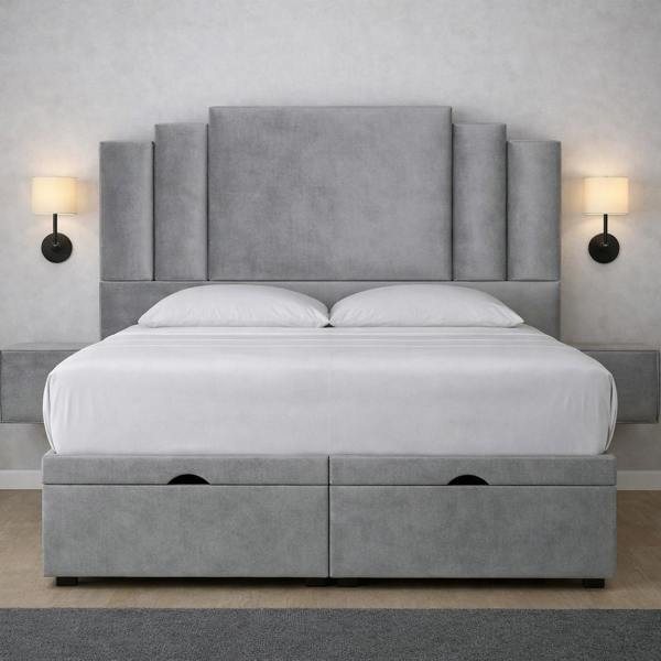 Great British Beds Nova Art Deco Divan Ottoman Bed
