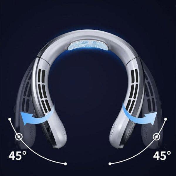 Leaper 100-Speed Portable Ultra Quiet Bladeless Neck Fan
