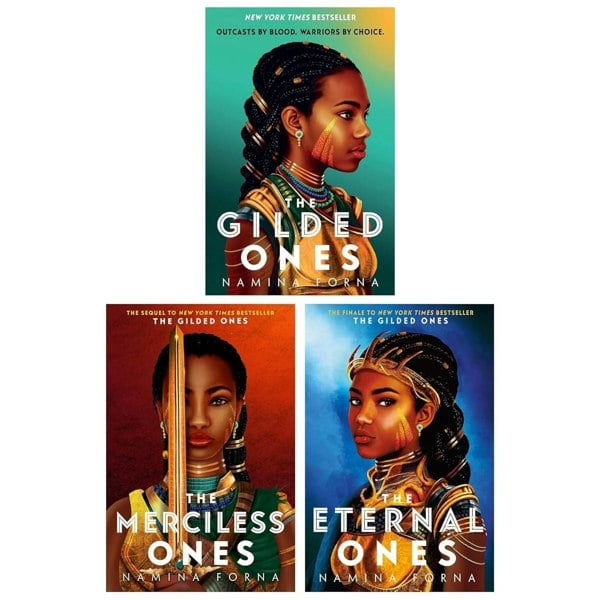 The Gilded Ones 3 Book Set By Namina Forna (The Gilded Ones, The Merciless Ones, The Eternal Ones)