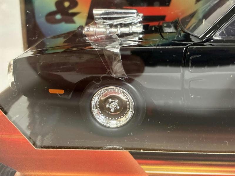MCSlots Fast and Furious Doms Dodge Charger R/T Black 1:24 Scale Jada 31942 35424