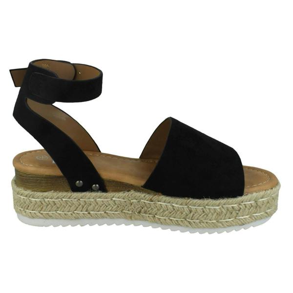 Down to Earth Ladies Down To Earth Flatform Sandals F12006