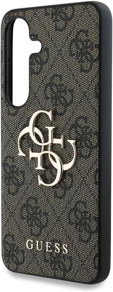 Guess 4G Classic Big Logo Case for Samsung Galaxy S25 6.2" Brown - GUHCS25S4GMGBR