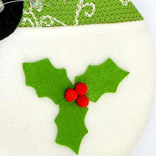 5cm Traditional Personalised Luxury Christmas Stocking Sack with 3D Top Decoration image 4
