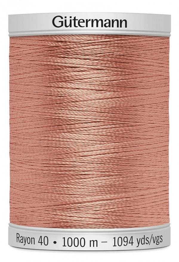 Gutermann No 40 Sulky Rayon Embroidery Thread 1000m Rayon Thread Suitable For Embroidery