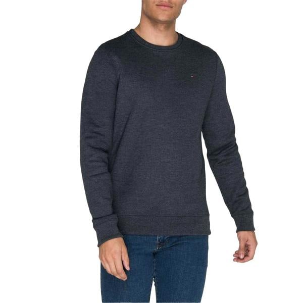 Tommy Jeans Mens Fleece Lined Sweatshirt - Navy - 