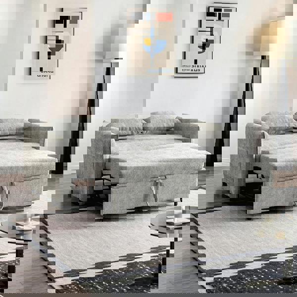 Weilai Concept Camden Sofa Bed Two Seater Sofa Bed, Chenille