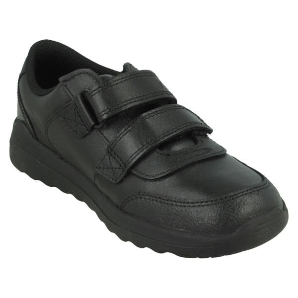 Clarks Boys Clarks Double Strap School Shoes - Daze 2 Step K