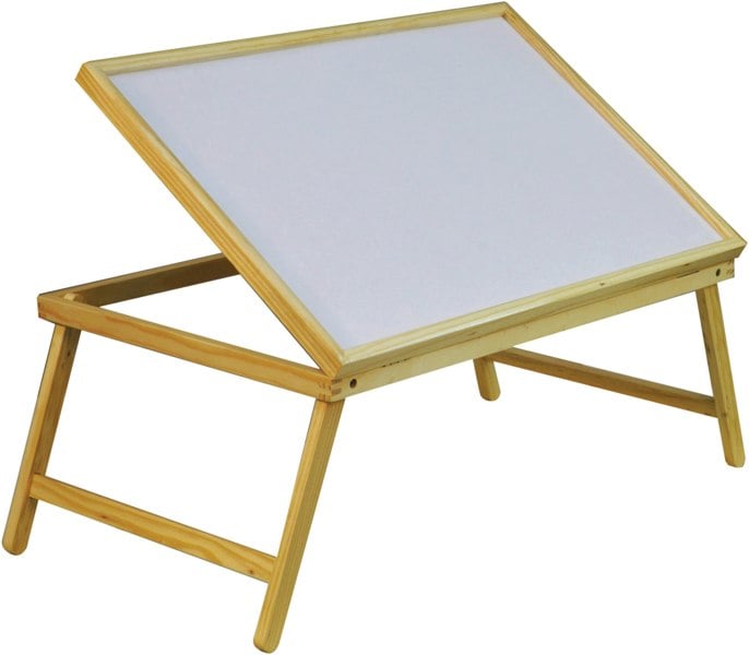 Aidapt Folding Adjustable Wooden Bed Tray