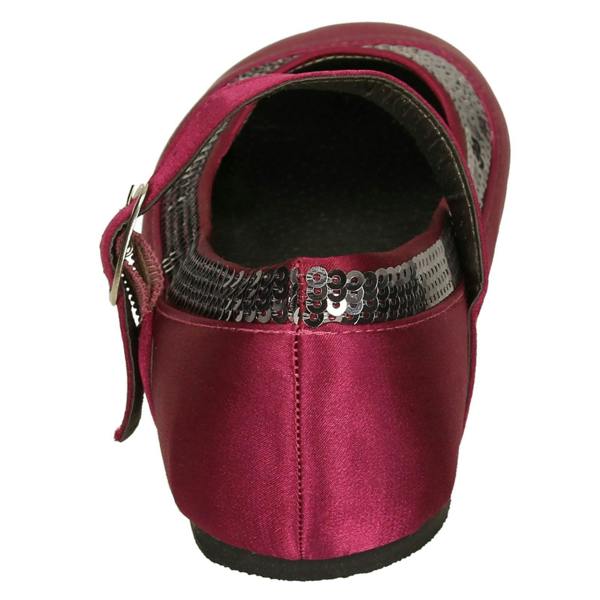 Spot On Girls Spot On Flat Ballerina Sequin Detail