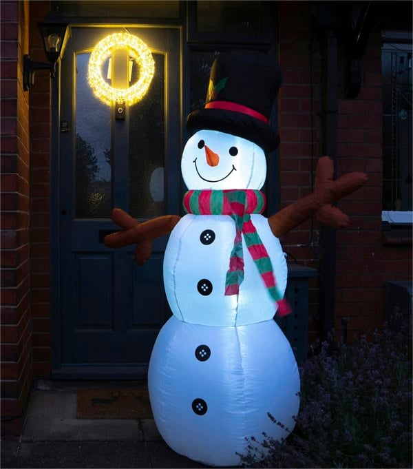 St Helens Inflatable Snowman, 180cm