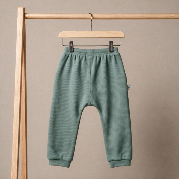 Mini Cuddles Unisex Joggers (Sage Green)