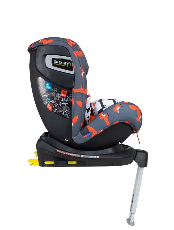 All in All 360 Rotate Car Seat Charcoal Mister Fox - Carseat - Cosatto Store