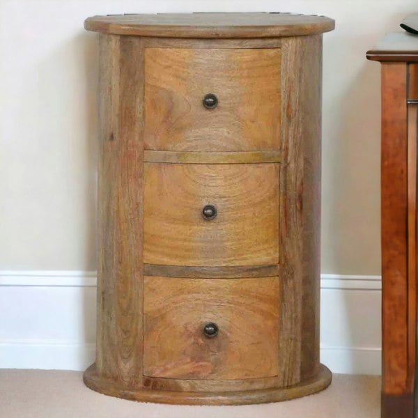 Artisan Furniture 3 Drawer Drum Chest