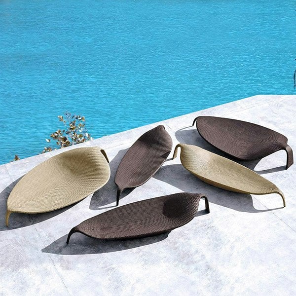 Rit Concept Escobar Garden Outdoor Sun Lounger, Rattan