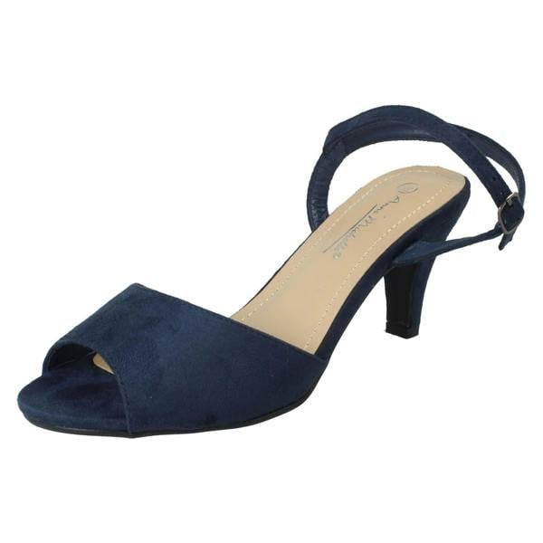 Anne Michelle Ladies Anne Michelle Mid Heel Sandals F10906