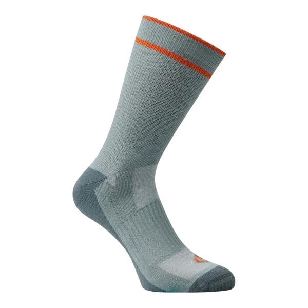 Dare 2B Unisex Adult Endurance Walking Socks - Lead Grey/Stormy Weather/Spicy Orange