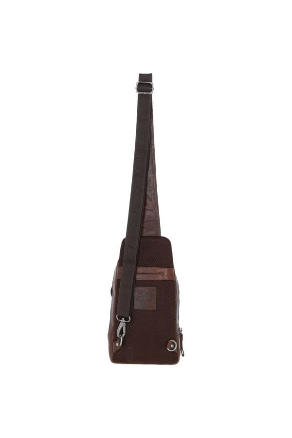 Exquisite Ashwood Leather Sling Bag: F-88