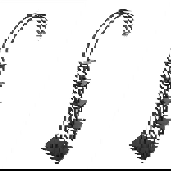 Creative Curved 4 Tier Plant Stand Bonsai Display Shelf Shelves & Racks Living and Home