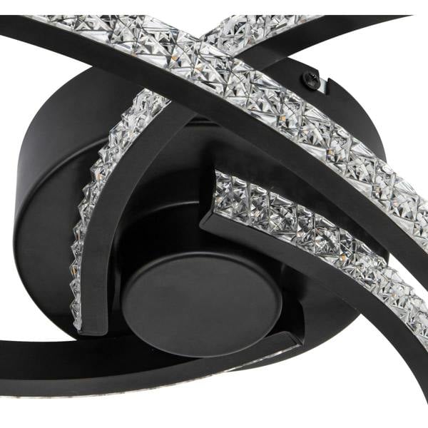 COSYLYTE Moora 3 Light Integrated LED Curved Ceiling Light
