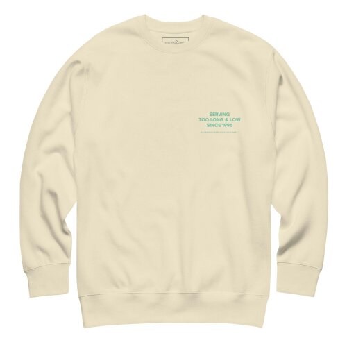 Anchor & Crew Set Point Social Volleyball Club League Organic Cotton Sweatshirt