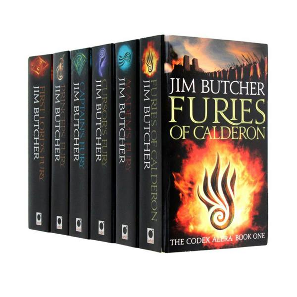 The Codex Alera Book Series 6 Books Collection Set by Jim Butcher