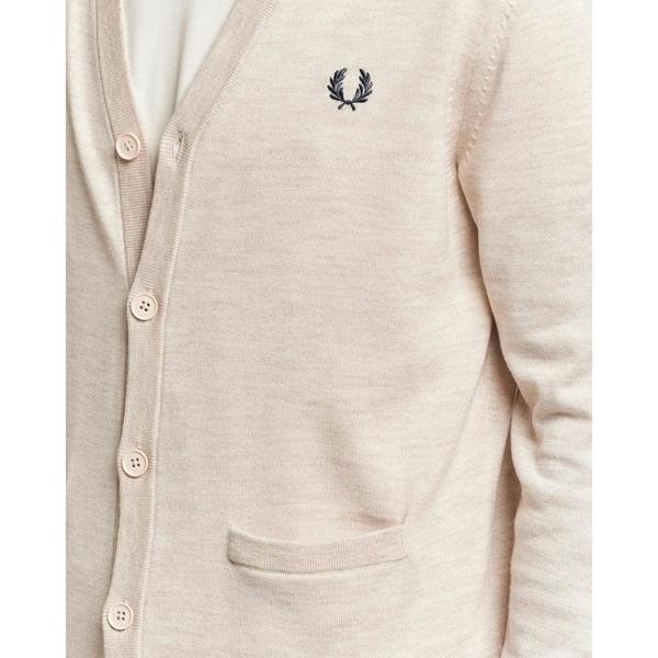 Fred Perry Porridge Marl Classic Cardigan XS