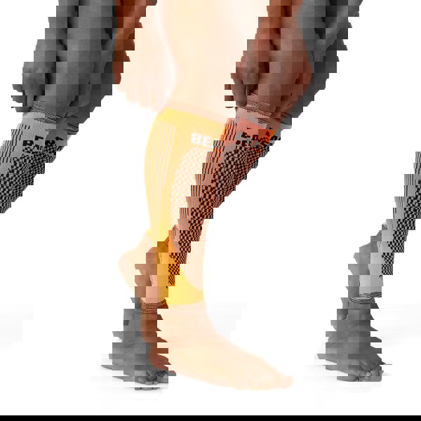 Pair of calf support sleeves for increased blood flow & recovery