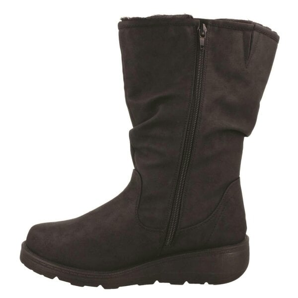 Spot On Ladies Spot On EEE Wide Fit Fur Lined Dog Walker Boot F4469