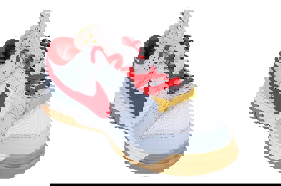 Nike Air Dunk Jumbo Mens Trainers Dv0821  102 - White Light Crimson Pure Platinum 102 - Photo 3