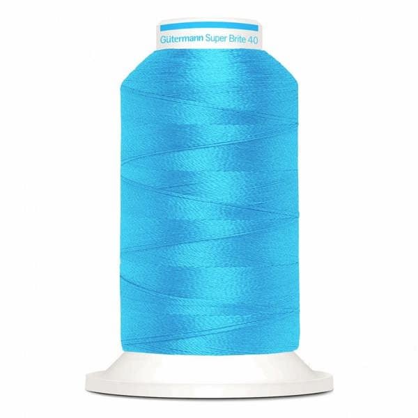 Gutermann Super Brite Polyester 40 Embroidery Thread 1000m Polyester Thread Suitable For Embroidery