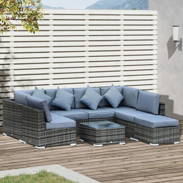 Rattan Sofa Set