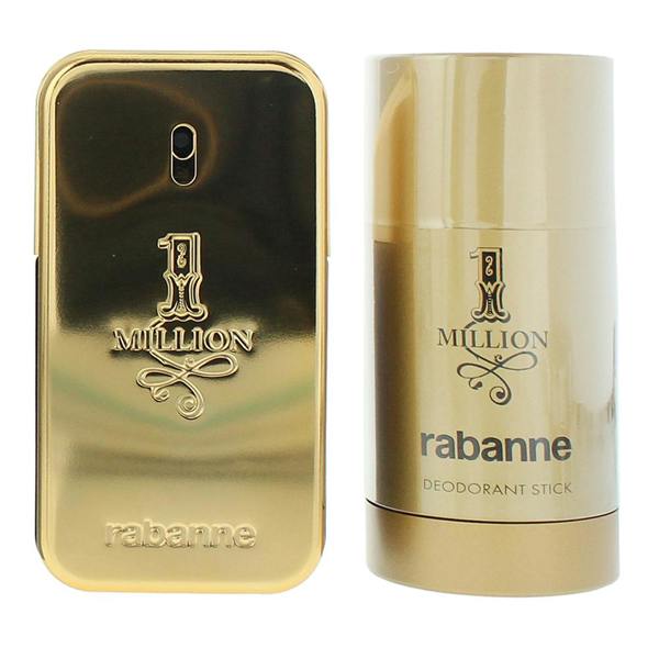 Rabanne 1 Million Eau de Toilette 50ml + Deodorant Stick 75ml Gift Set for Him