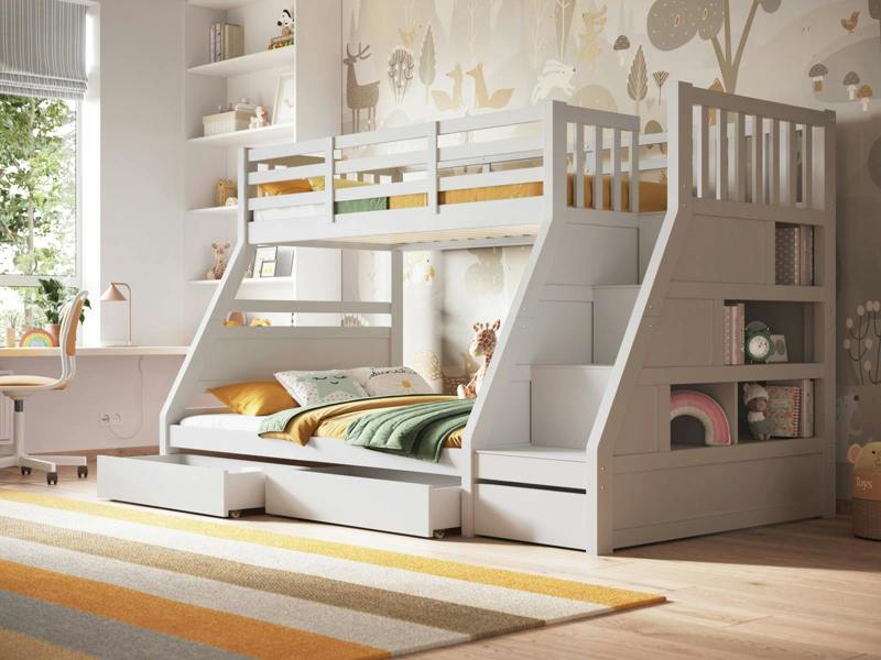 Lunar Triple Bunk Bed