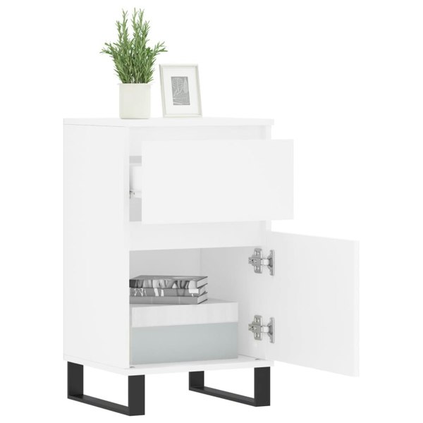 Berkfield Sideboards 2 pcs White 40x35x70 cm Engineered Wood