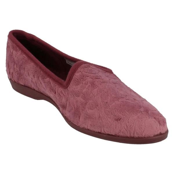 Spot On Ladies Spot On Flat Casual Slipper Shoes