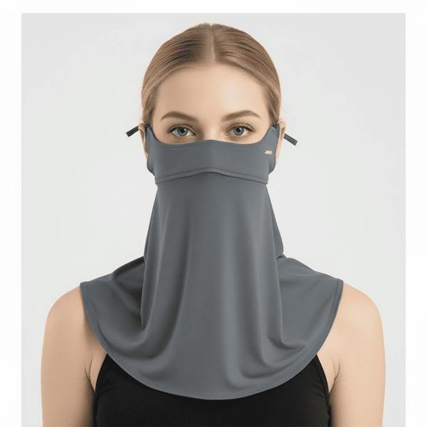 Anniou Summer Face Cover UPF 50+ - Mountain Gray - One size