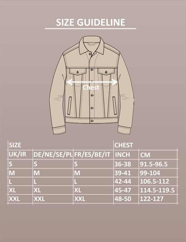 ENORSIA Mens Washed Black Denim Jacket