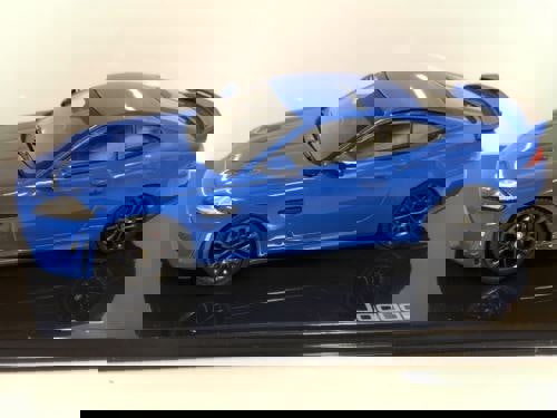 jaguar xkr s  french racing blue 1:43 scale ixo new boxed
