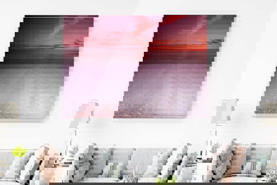 Poole Bay calm seascape wall print