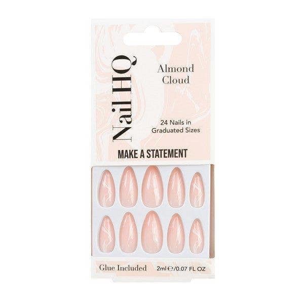 Nail HQ Almond Cloud Nails (24 Pieces)