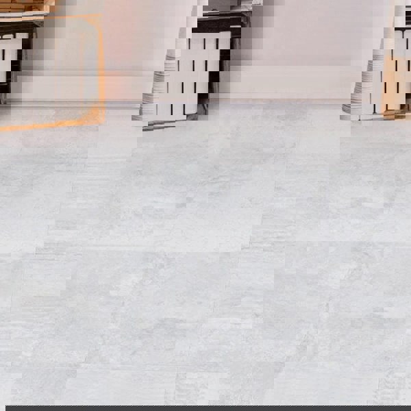 24Pcs Square Self Adhesive Stone Effect Floor Tiles Living and Home