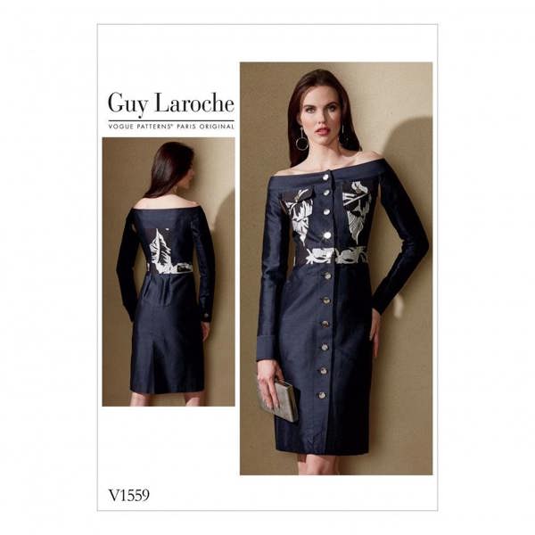 Vogue Sewing Pattern 1559, Dresses for Women, A5 (6-8-10-12-14) - Advanced