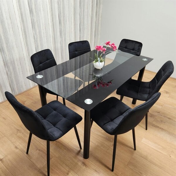 Kosy Koala Dining Table Set with 6 Chairs Dining Room, and Kitchen table set of 6