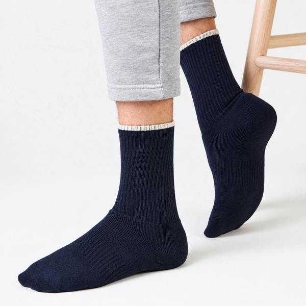 Totes TERRY SOCK WITH ARCH SUPPORT TWIN PACK Socks   in  Multicoloured