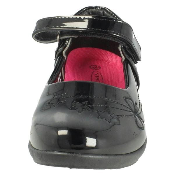 Spot On Girls Spot On Strap Fastening Mary Jane School Shoes H2674