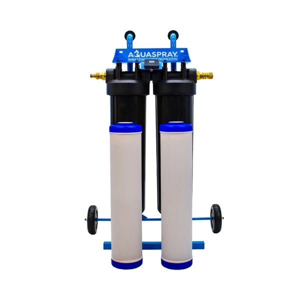 Equip2clean Aquaspray® Two stage De-Ionising Water Filter (DI) Trolley