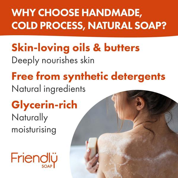 Friendly Soap 3 Pack - Natural Soap - Cinnamon