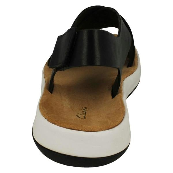 Clarks Ladies Clarks Unstructured Cross Detailed Wedge Heel Sandals Jemsa Cross